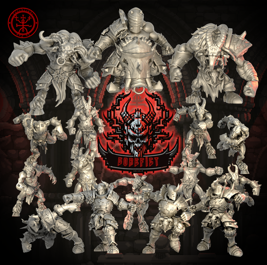 GOREFIST Chaos Born Team for Fantasy Football Miniature Tabletop Game Torchlight Models