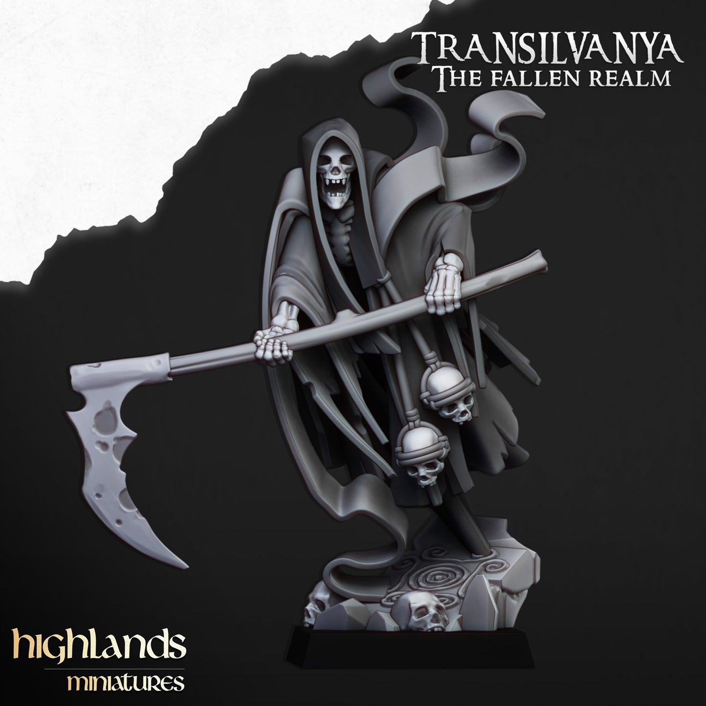 Transilvanya Grim Reaper - Undead Army - Highlands Miniatures