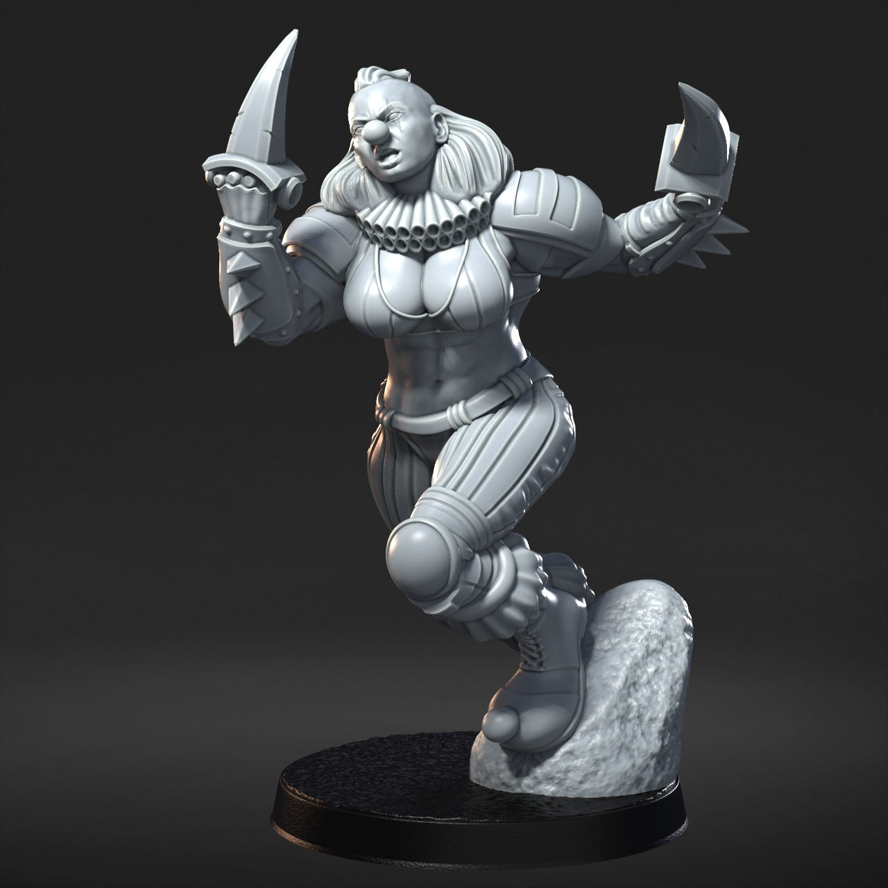 Giggle Gory Girls - Amazons Team for Fantasy Football Miniature Tabletop Game Mythbowl RN eStudio