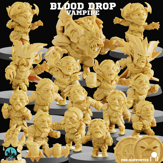 Blood Drop – Vampire Chibi Fantasy Football Team – Realm of Paths