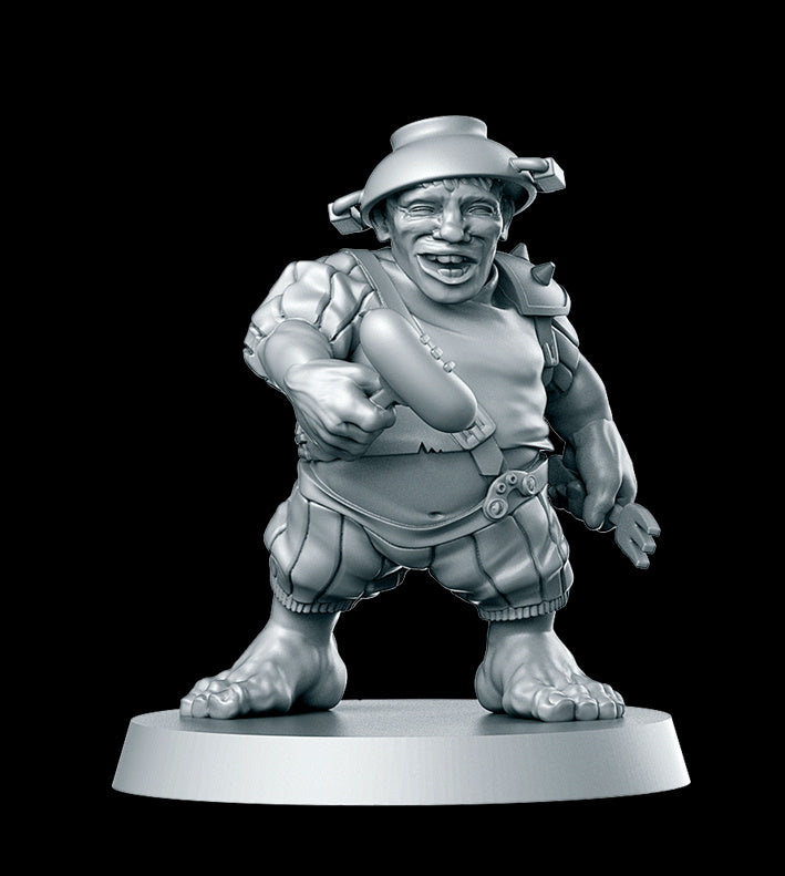 Kitchen Halflings Team for Fantasy Football Miniature Tabletop Game Mythbowl RN estudio