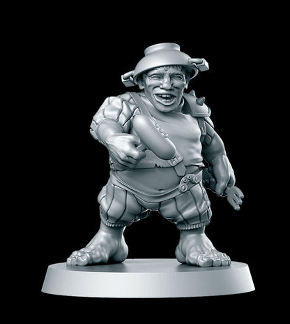 Kitchen Halflings Team for Fantasy Football Miniature Tabletop Game Mythbowl RN estudio