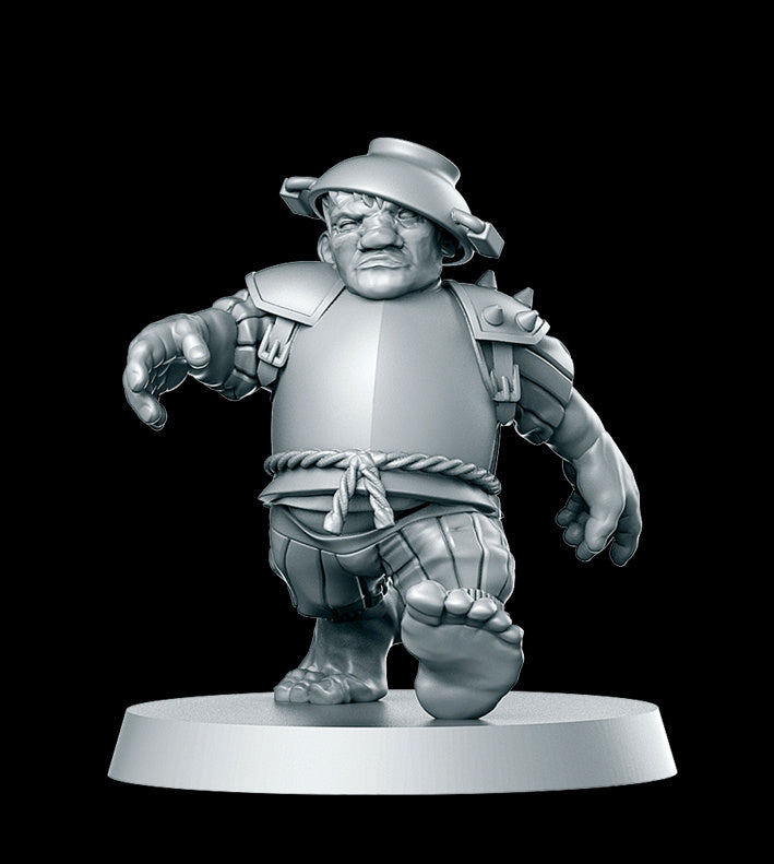 Kitchen Halflings Team for Fantasy Football Miniature Tabletop Game Mythbowl RN estudio