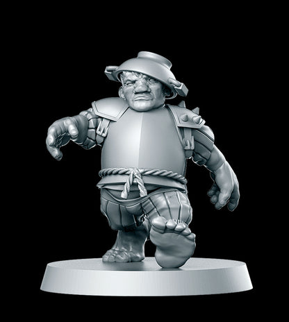 Kitchen Halflings Team for Fantasy Football Miniature Tabletop Game Mythbowl RN estudio