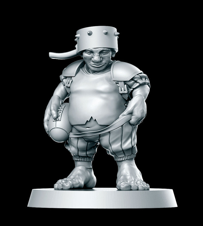 Kitchen Halflings Team for Fantasy Football Miniature Tabletop Game Mythbowl RN estudio