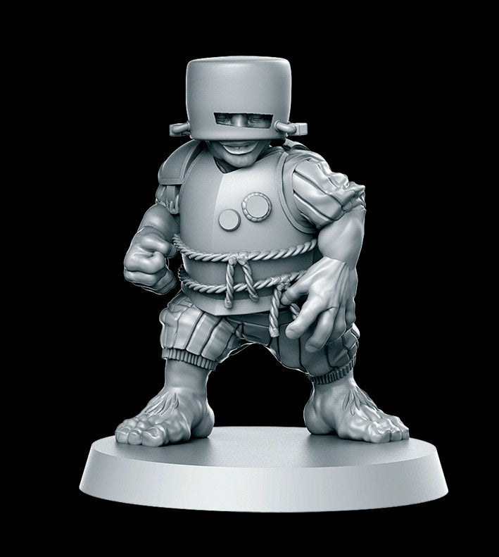 Kitchen Halflings Team for Fantasy Football Miniature Tabletop Game Mythbowl RN estudio