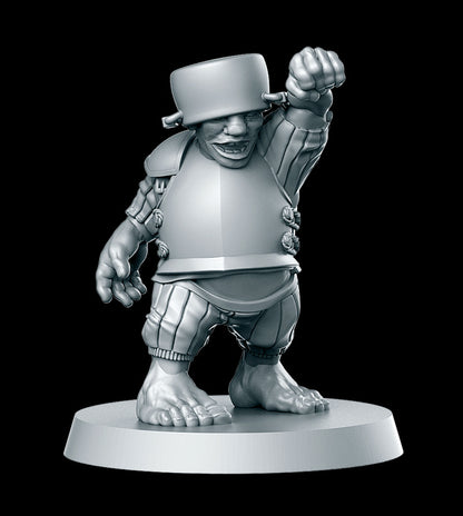 Kitchen Halflings Team for Fantasy Football Miniature Tabletop Game Mythbowl RN estudio