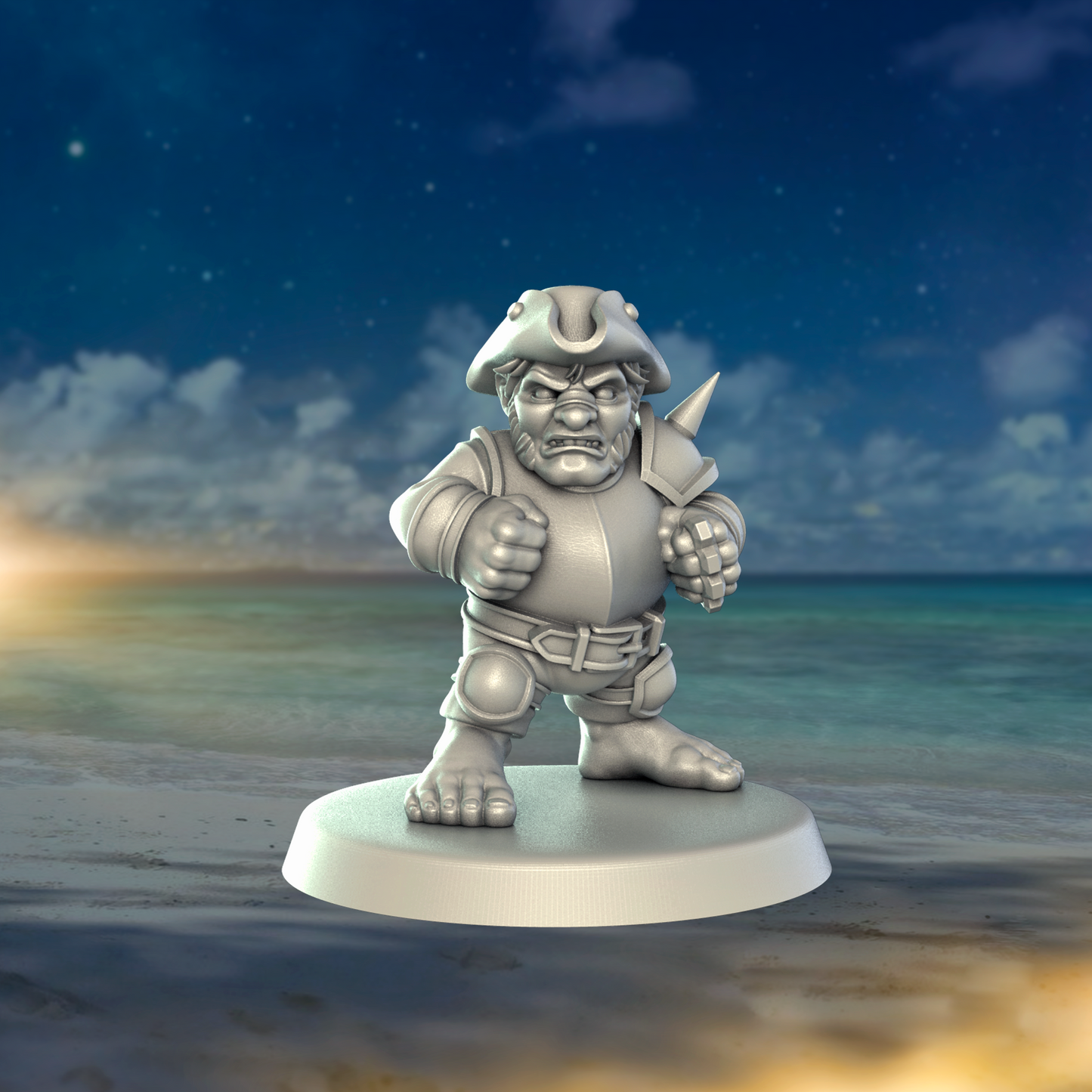 Hungry Piranha Halfling Team for Fantasy Football Miniature Tabletop Game Punga Miniatures