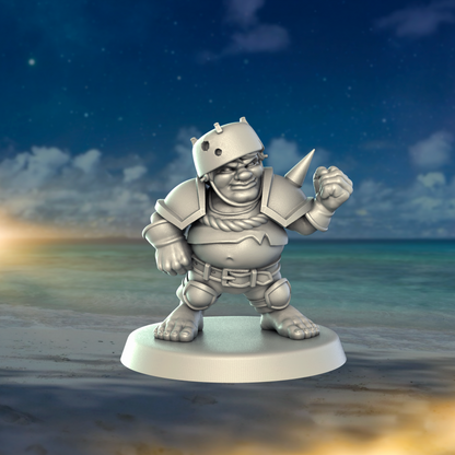 Hungry Piranha Halfling Team for Fantasy Football Miniature Tabletop Game Punga Miniatures