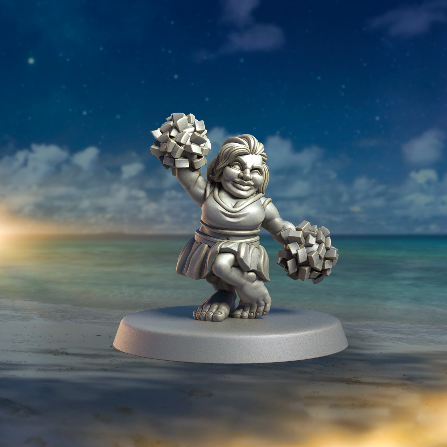 Hungry Piranha Halfling Team for Fantasy Football Miniature Tabletop Game Punga Miniatures