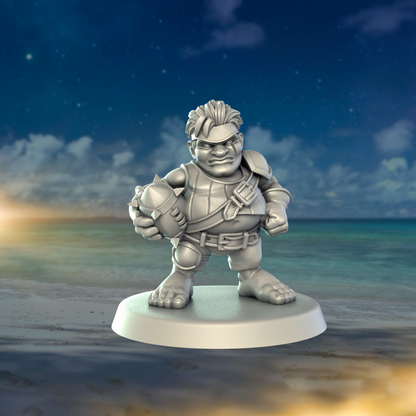Hungry Piranha Halfling Team for Fantasy Football Miniature Tabletop Game Punga Miniatures