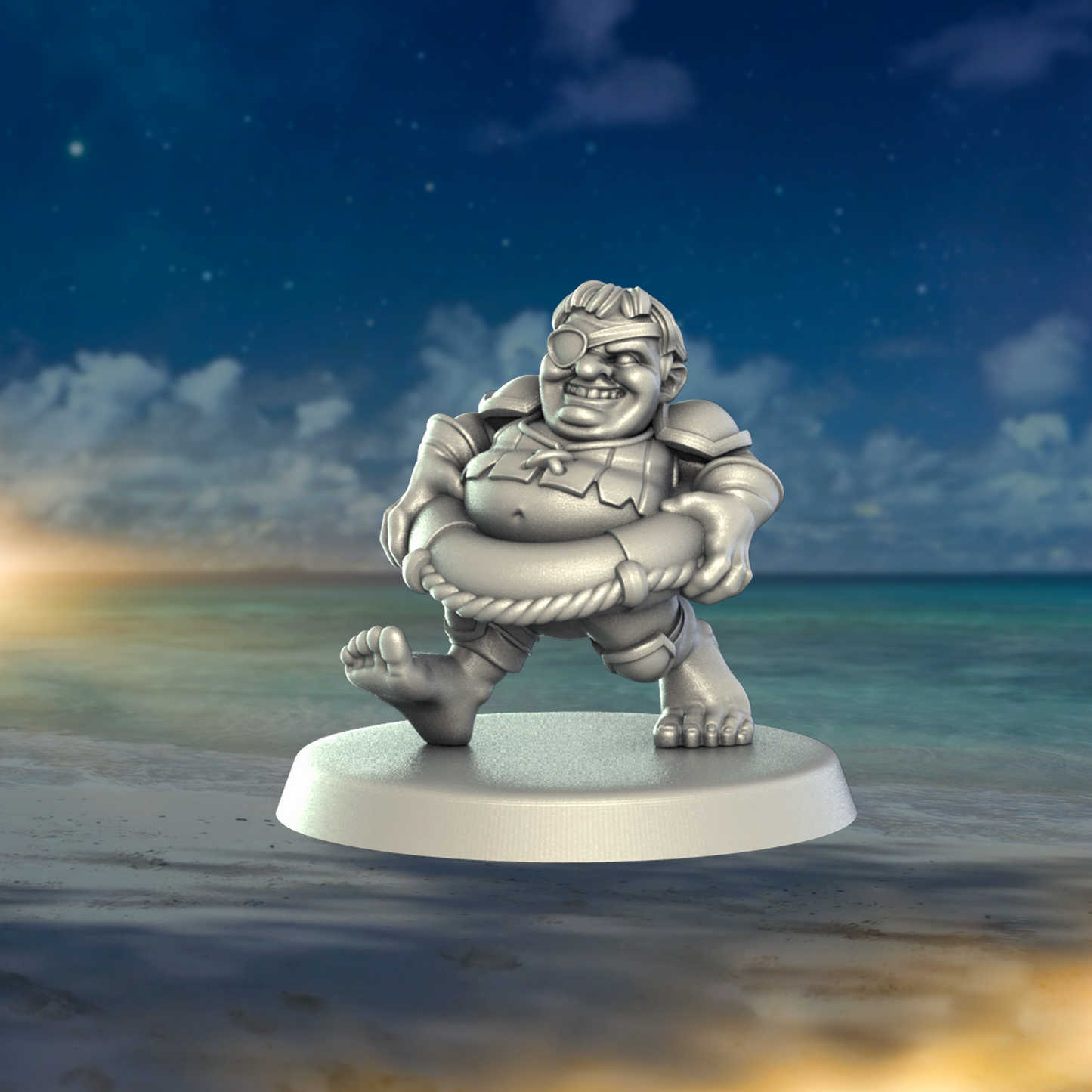 Hungry Piranha Halfling Team for Fantasy Football Miniature Tabletop Game Punga Miniatures