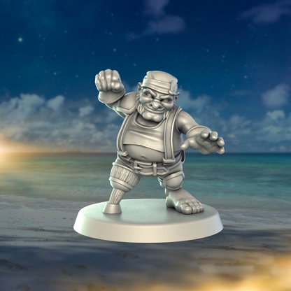 Hungry Piranha Halfling Team for Fantasy Football Miniature Tabletop Game Punga Miniatures