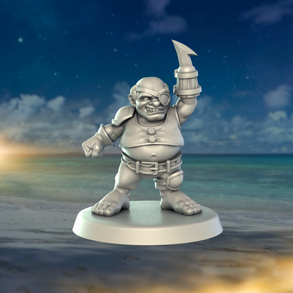 Hungry Piranha Halfling Team for Fantasy Football Miniature Tabletop Game Punga Miniatures