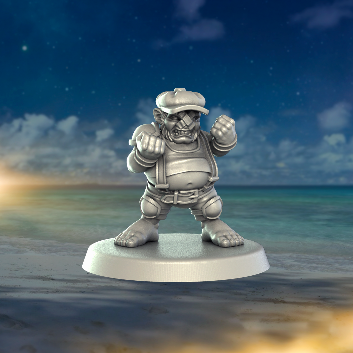 Hungry Piranha Halfling Team for Fantasy Football Miniature Tabletop Game Punga Miniatures