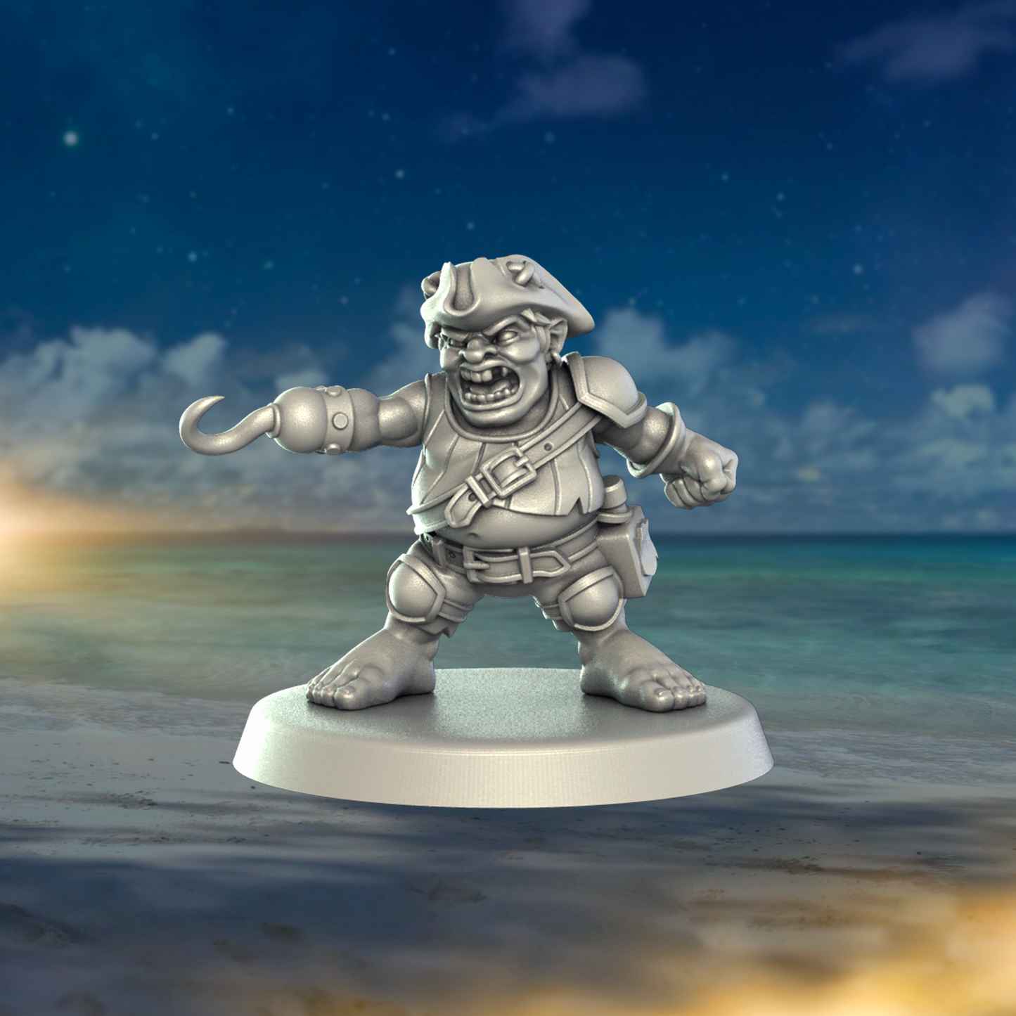 Hungry Piranha Halfling Team for Fantasy Football Miniature Tabletop Game Punga Miniatures