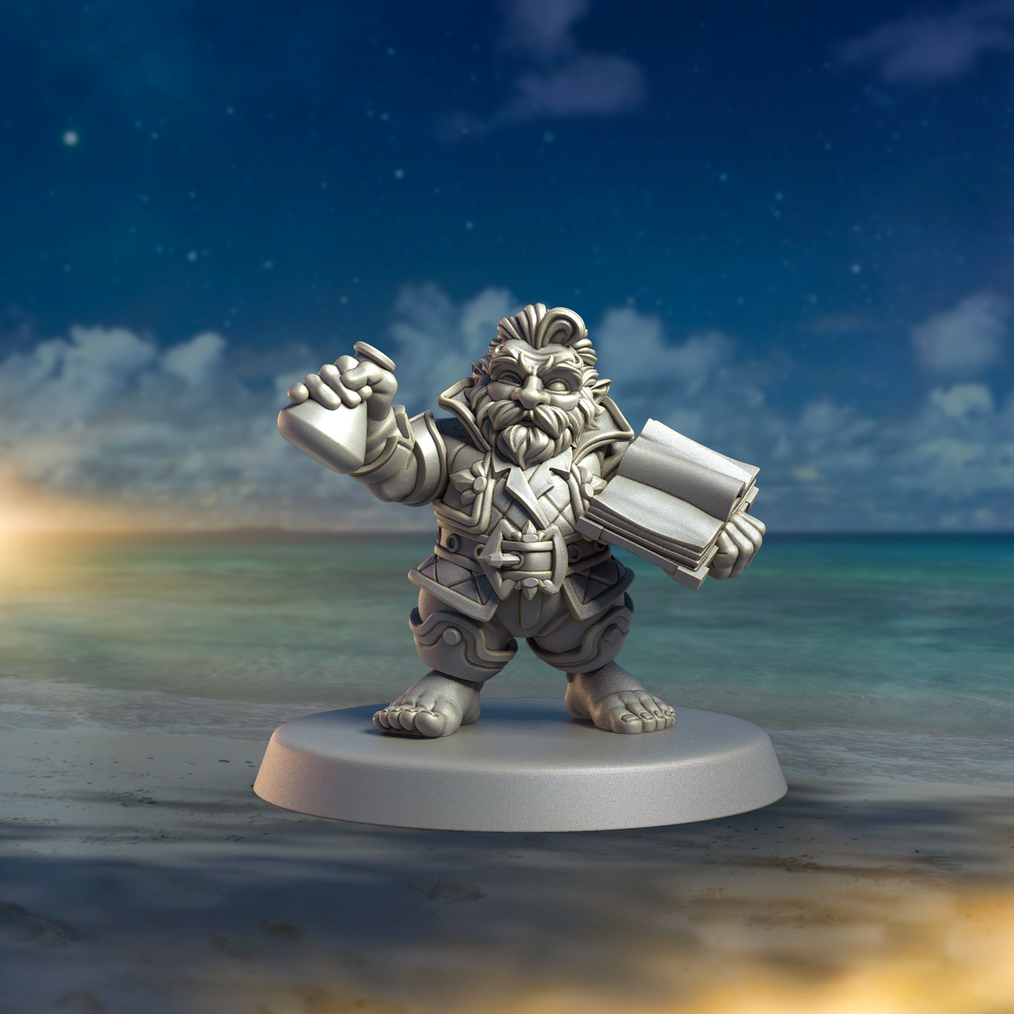 Hungry Piranha Halfling Team for Fantasy Football Miniature Tabletop Game Punga Miniatures