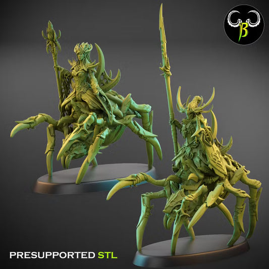 Spider Riders Lords Squad - ClayBeastCreation - TheMajorLab