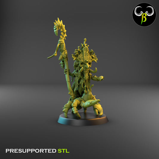 JellyFetich Shaman - SEAMOA LADZ  - Orcs Army - Clay Beast Creations