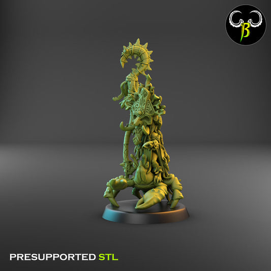 JellyFetich Shaman - SEAMOA LADZ  - Orcs Army - Clay Beast Creations