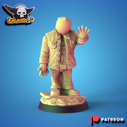 Prison Orcs Team - 22 High-Quality 3D Print Orc Miniatures | Blood Fantasy Football Bowl | Calaverd3D