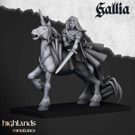 Lady of Gallia  – Humankind Army - Highlands Miniatures - TheMajorLab