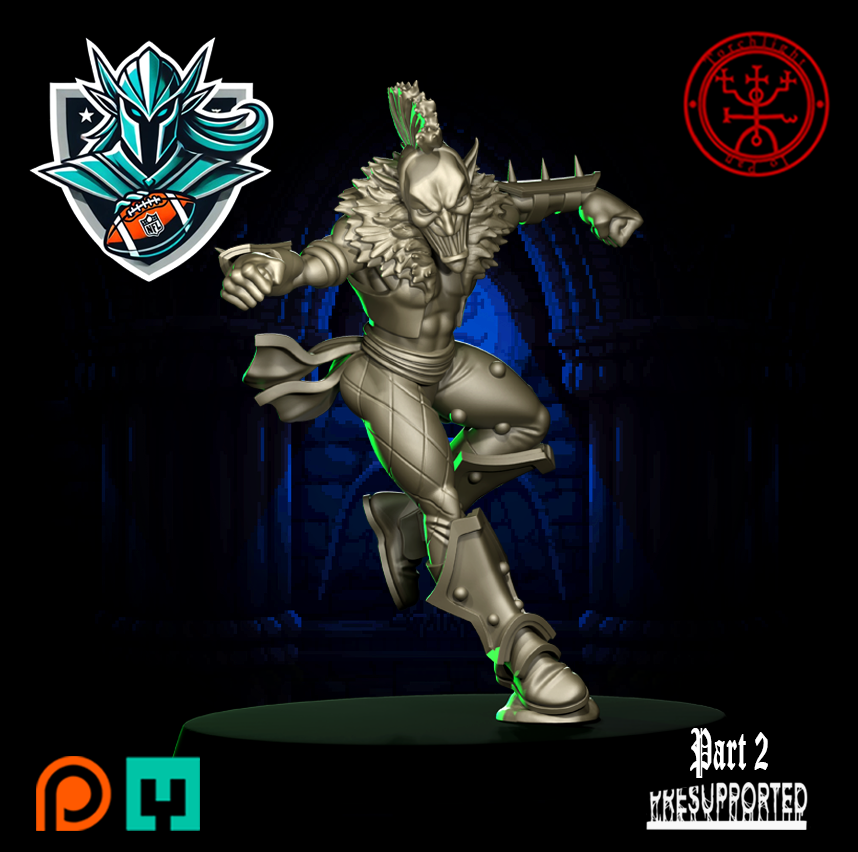 The Pro Eleven Alliance Team for Fantasy Football Miniature Tabletop Game Torchlight Models
