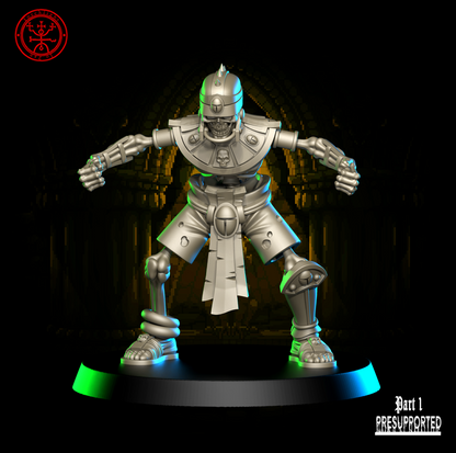 The Osteopharaosis Tomb Kings Team for Fantasy Football Miniature Tabletop Game Torchlight Models