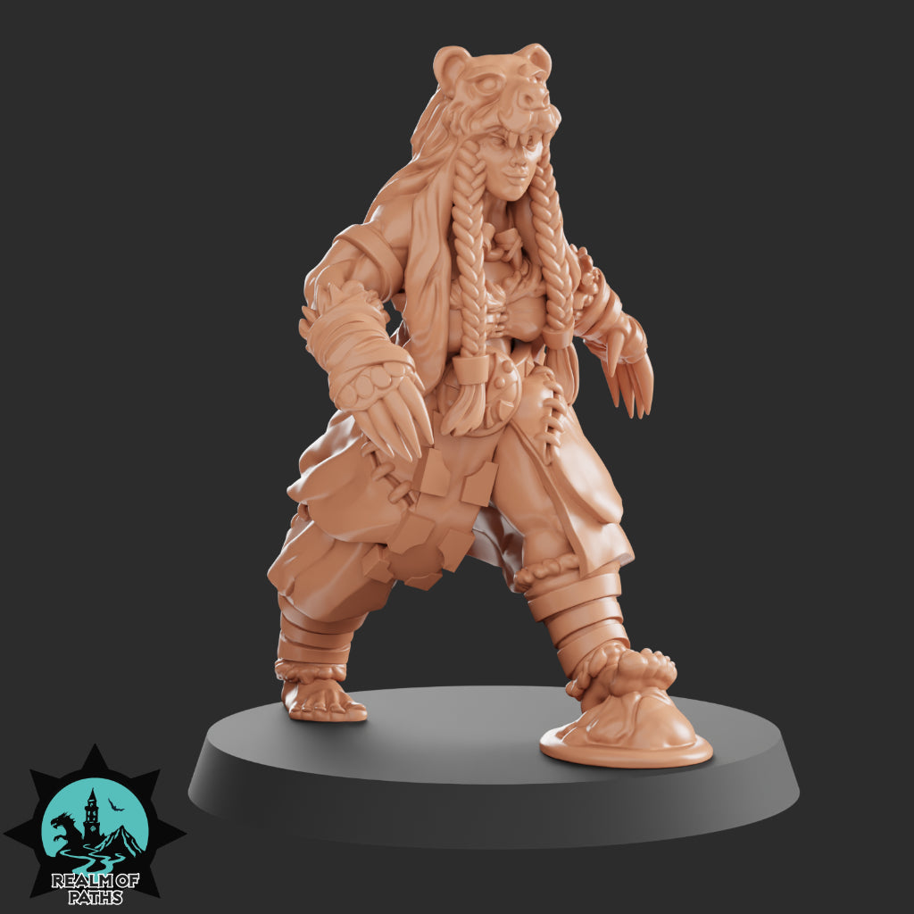 AMAROCK Amazon Team for Fantasy Football Tabletop Miniature Game Realm of paths - TheMajorLab