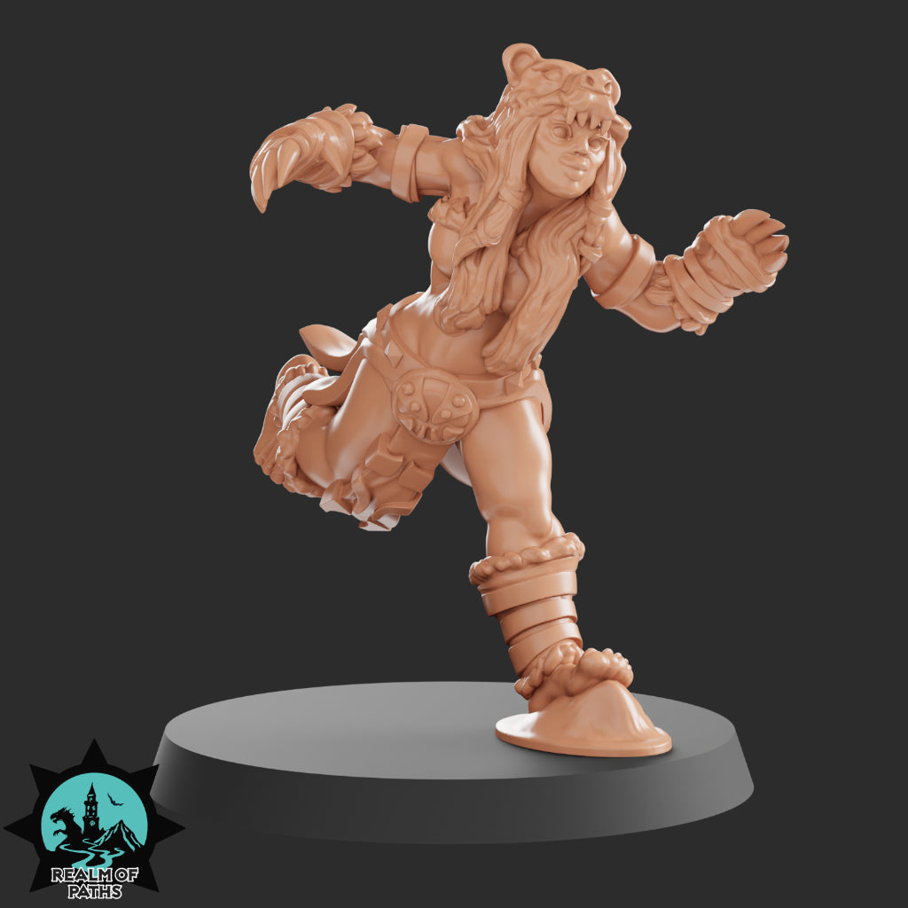 AMAROCK Amazon Team for Fantasy Football Tabletop Miniature Game Realm of paths - TheMajorLab