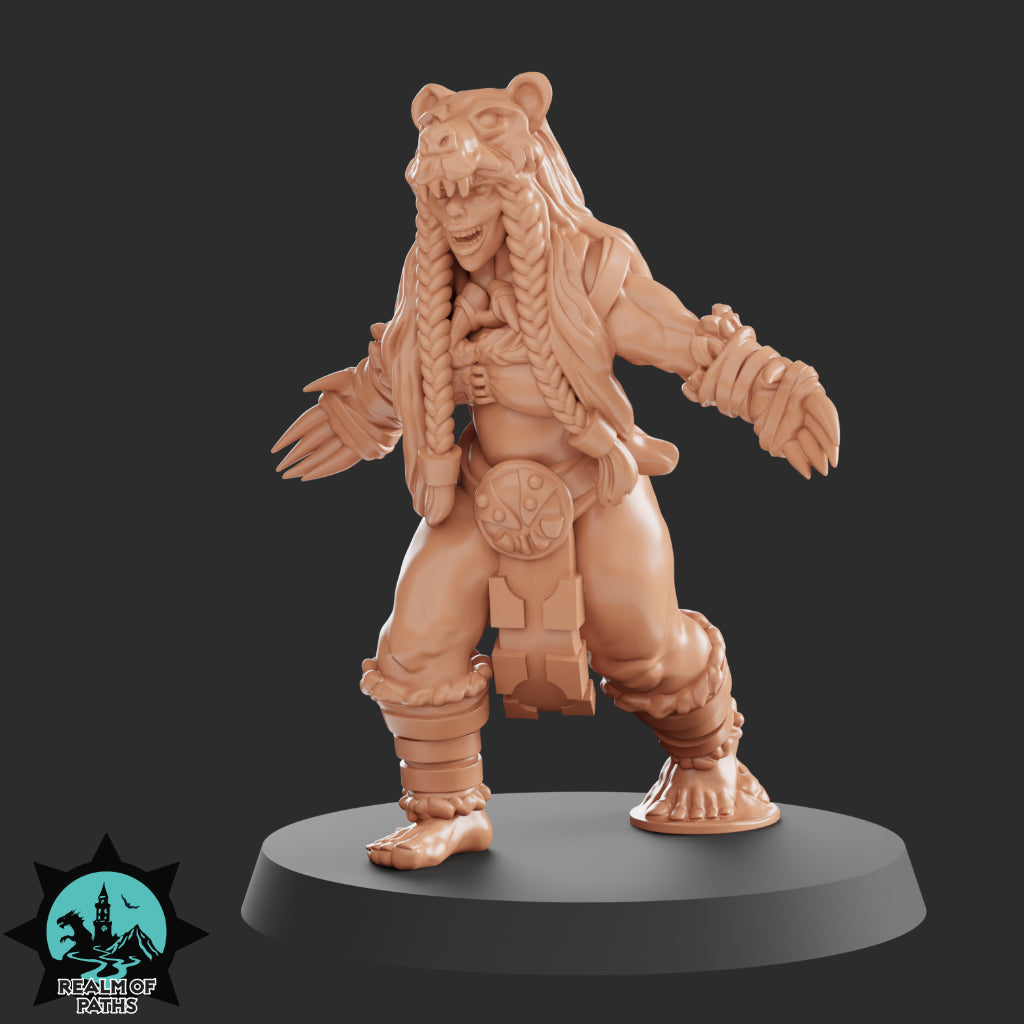 AMAROCK Amazon Team for Fantasy Football Tabletop Miniature Game Realm of paths - TheMajorLab