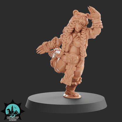 AMAROCK Amazon Team for Fantasy Football Tabletop Miniature Game Realm of paths - TheMajorLab