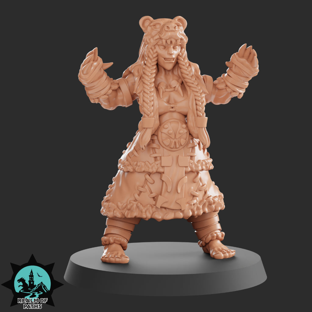 AMAROCK Amazon Team for Fantasy Football Tabletop Miniature Game Realm of paths - TheMajorLab