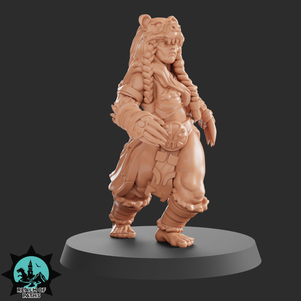 AMAROCK Amazon Team for Fantasy Football Tabletop Miniature Game Realm of paths - TheMajorLab