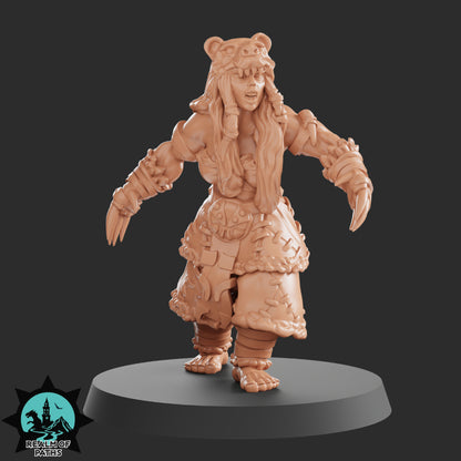AMAROCK Amazon Team for Fantasy Football Tabletop Miniature Game Realm of paths - TheMajorLab
