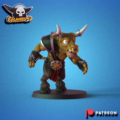 Chibi Chaos Chosen –  Team for Fantasy Football Miniature Games - Calaverd3D