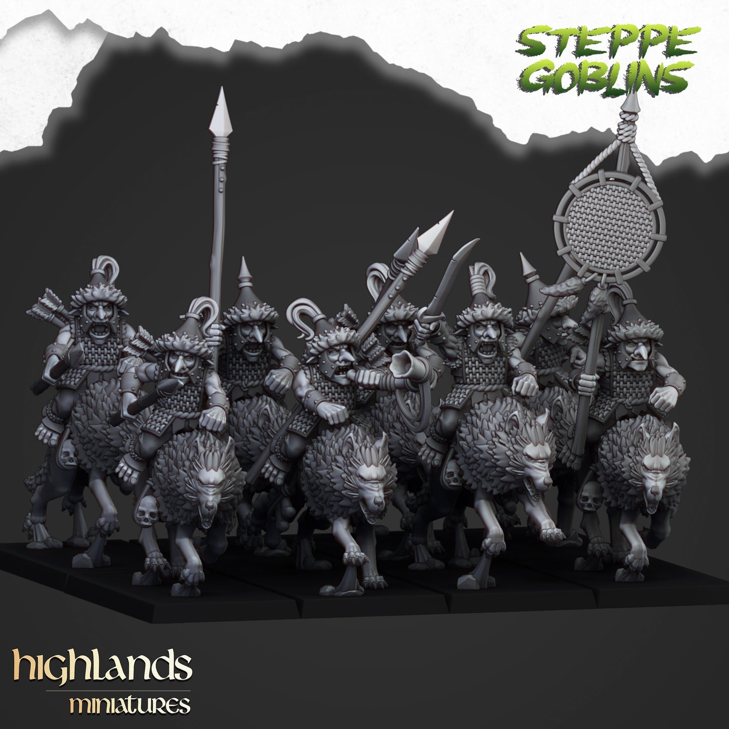 Orc & Goblins - Steppe Goblins - Highlands Miniatures