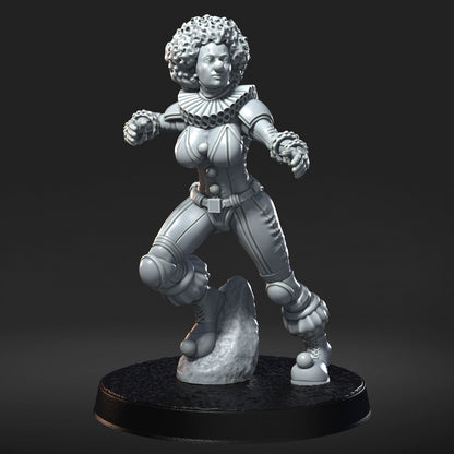 Giggle Gory Girls - Amazons Team for Fantasy Football Miniature Tabletop Game Mythbowl RN eStudio