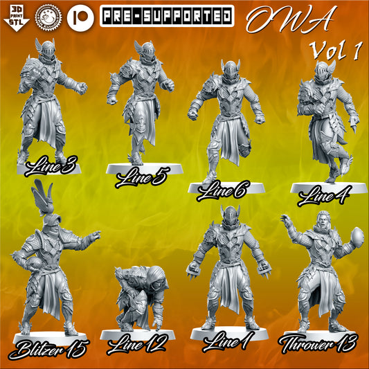 OWA Old World Union for Fantasy Football Miniature Tabletop Game Mythbowl RN estudio