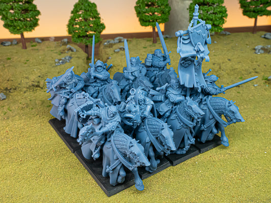 Gallia Questing Knights – Humankind Army - Highlands Miniatures - TheMajorLab
