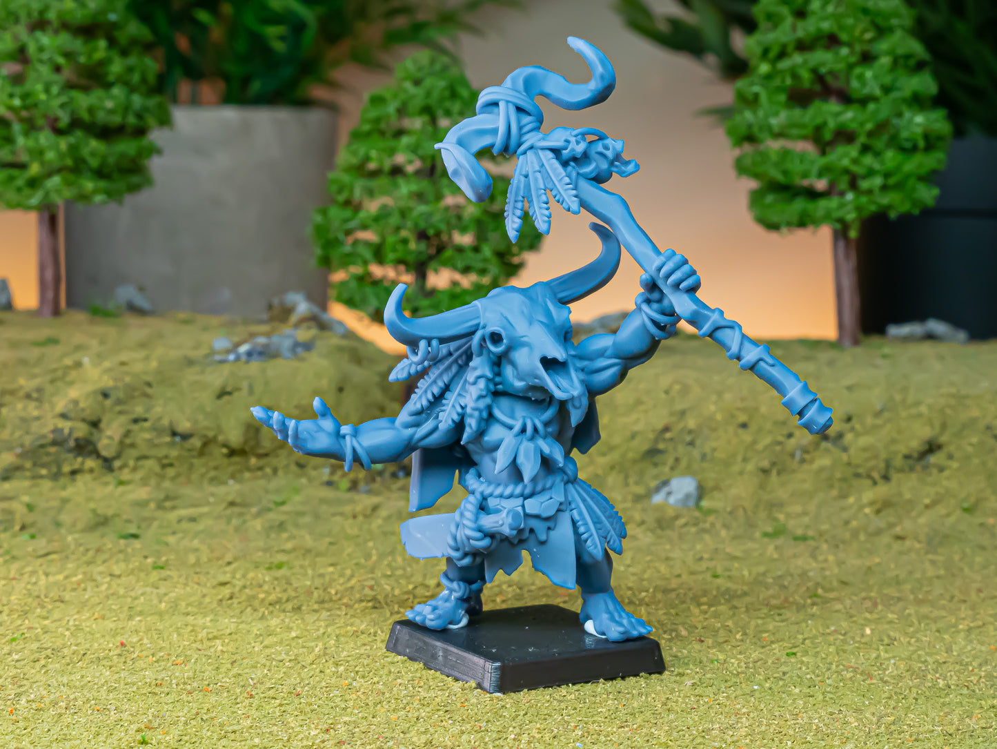 Moredhun's Orcs Cave Shaman - Orc Army - Highlands Miniatures - TheMajorLab