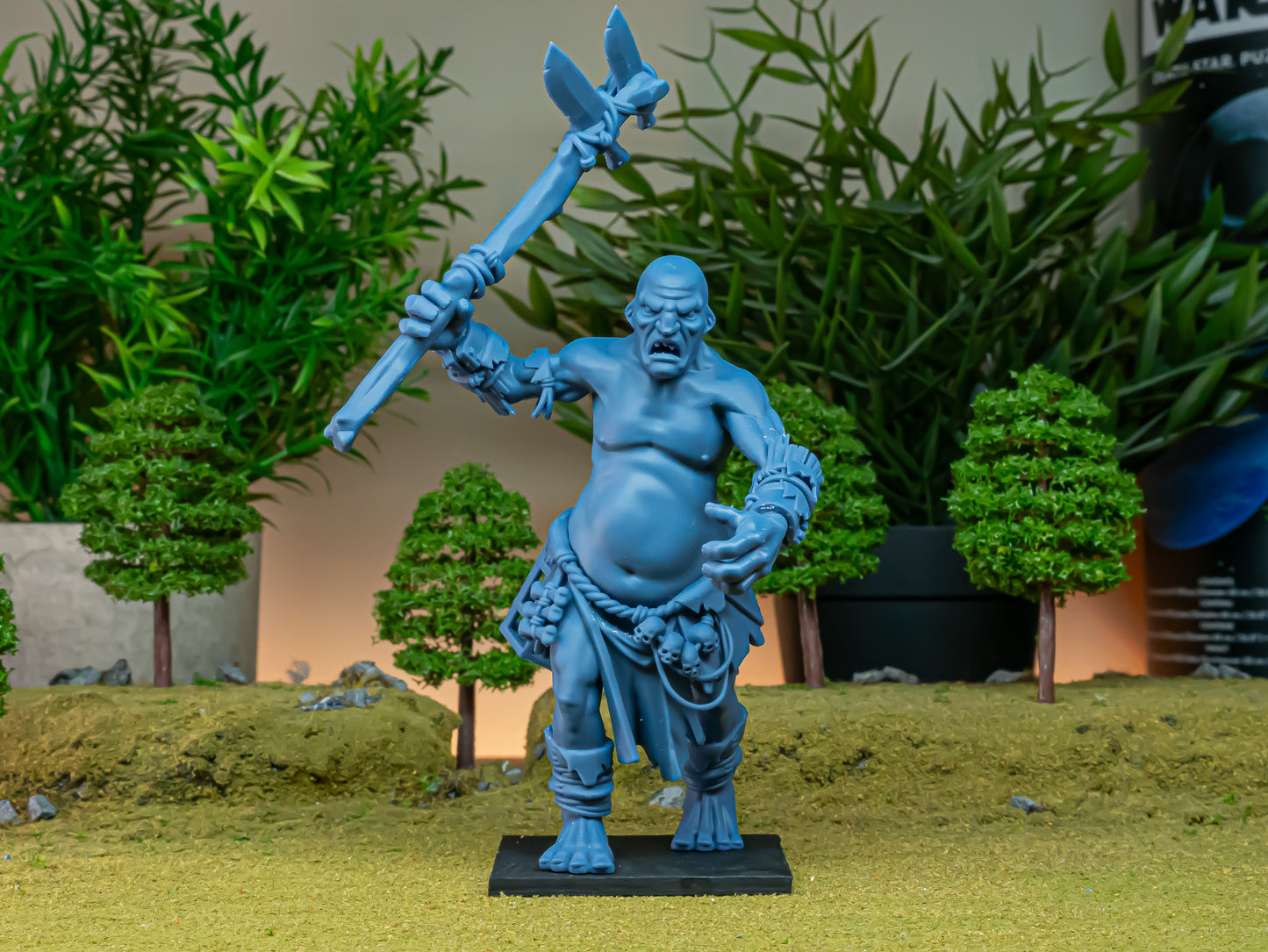 Moredhun's Orcs Mountain Giant - Orc Army - Highlands Miniatures - TheMajorLab