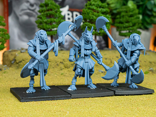 Tomb Kings Anubis Guard- Eternal Dynasties - Highlands Miniatures