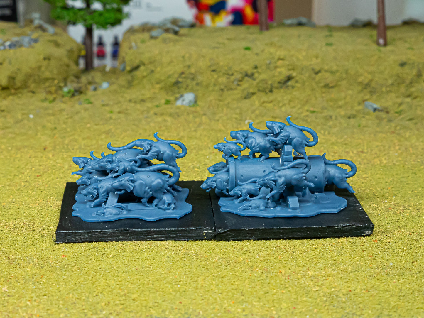 Ratmen Rat Swarm - Ratmen Army - Sewer Vermin - Highlands Miniatures