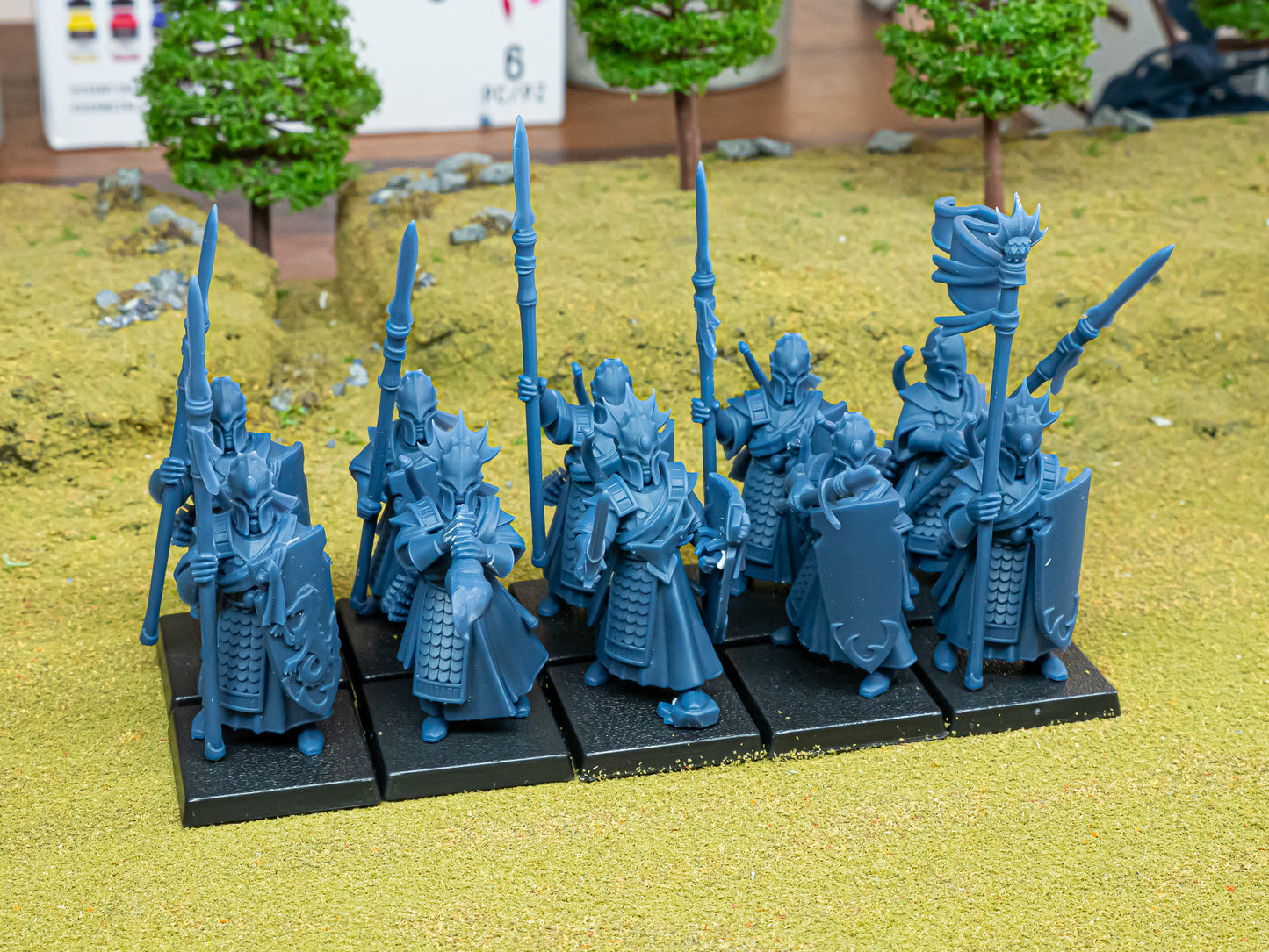 High Elves  Sea Guard - Aegean Heroes  - Highlands Miniature