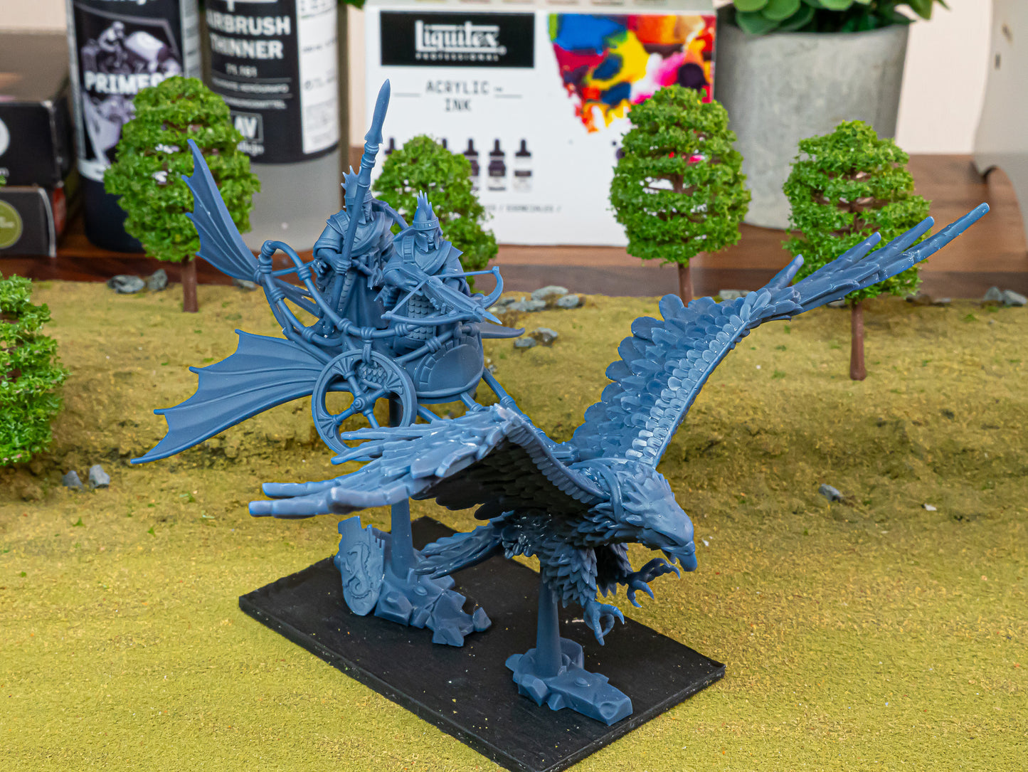 High Elves Sea Ballista with Eagle - Aegean Heroes  - Highlands Miniature