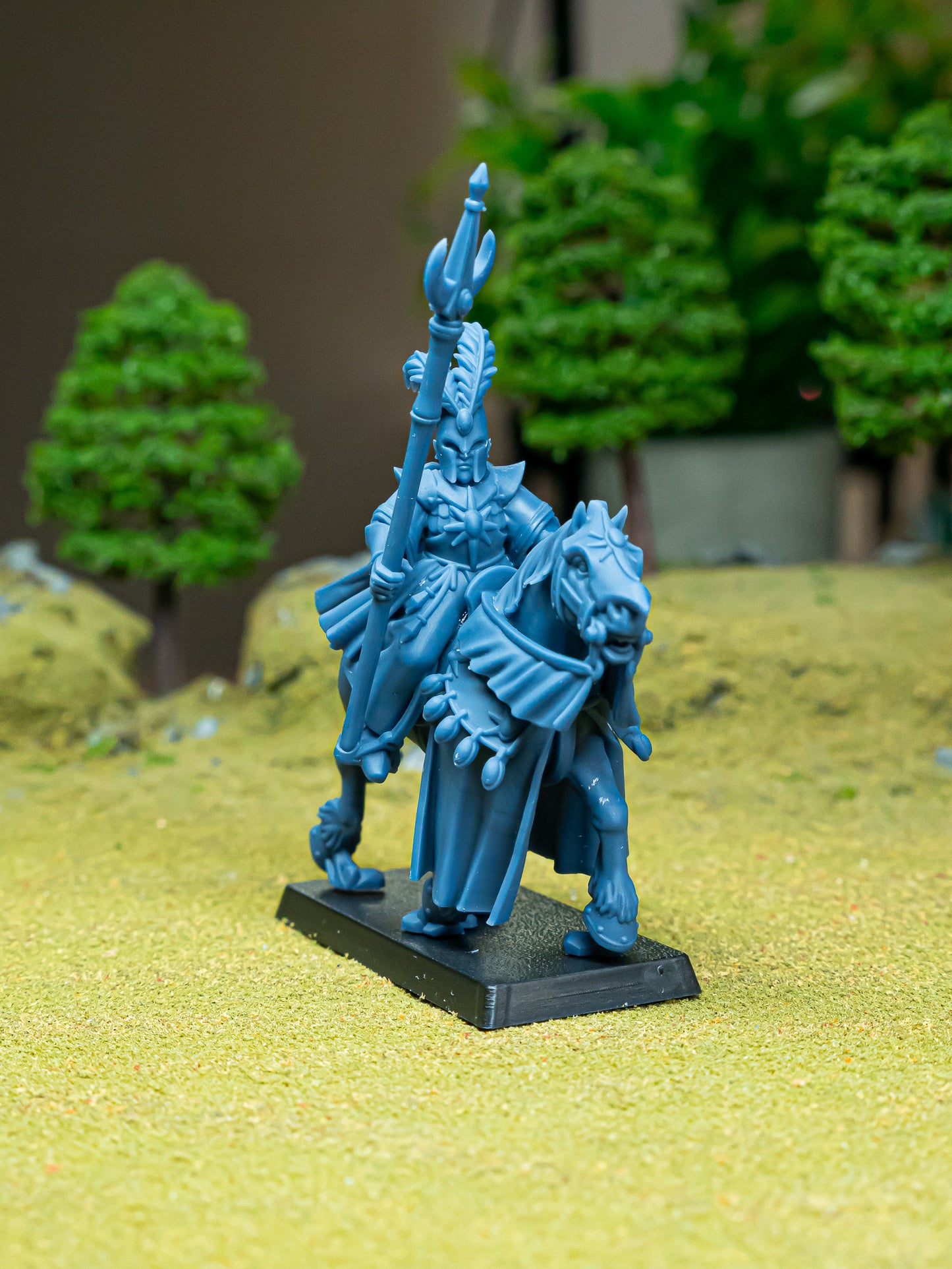High Elves Mage with Horse - Aegean Heroes  - Highlands Miniature