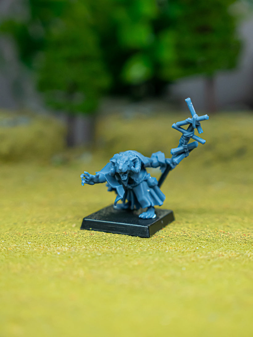 Ratmen Warlock- Ratmen Army - Sewer Vermin - Highlands Miniatures