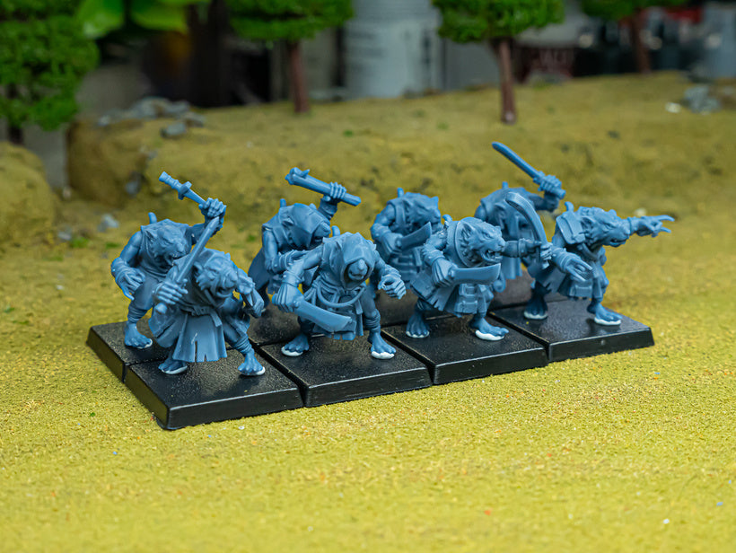 Ratmen Thugs - Ratmen Army - Sewer Vermin - Highlands Miniatures