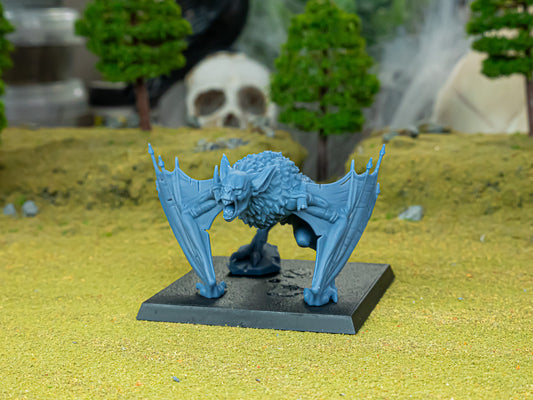 Monsters of the Crypt – Pit Bat by Highlands Miniatures | Resin Undead Monster for Fantasy Wargames